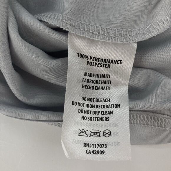 Vapor Apparel Long Sleeve Wanderlust Fishing Swim Shirt Size XL Gray UPF 50+ - Picture 7 of 11